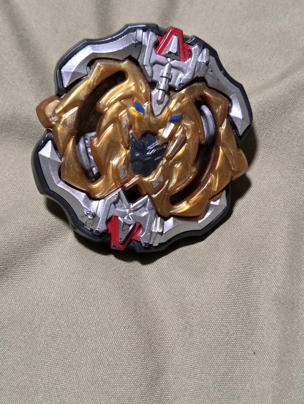 Beyblade Burst Gold Gray Battle Top Spinning Toy